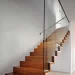 Residential Glass Stair Installation